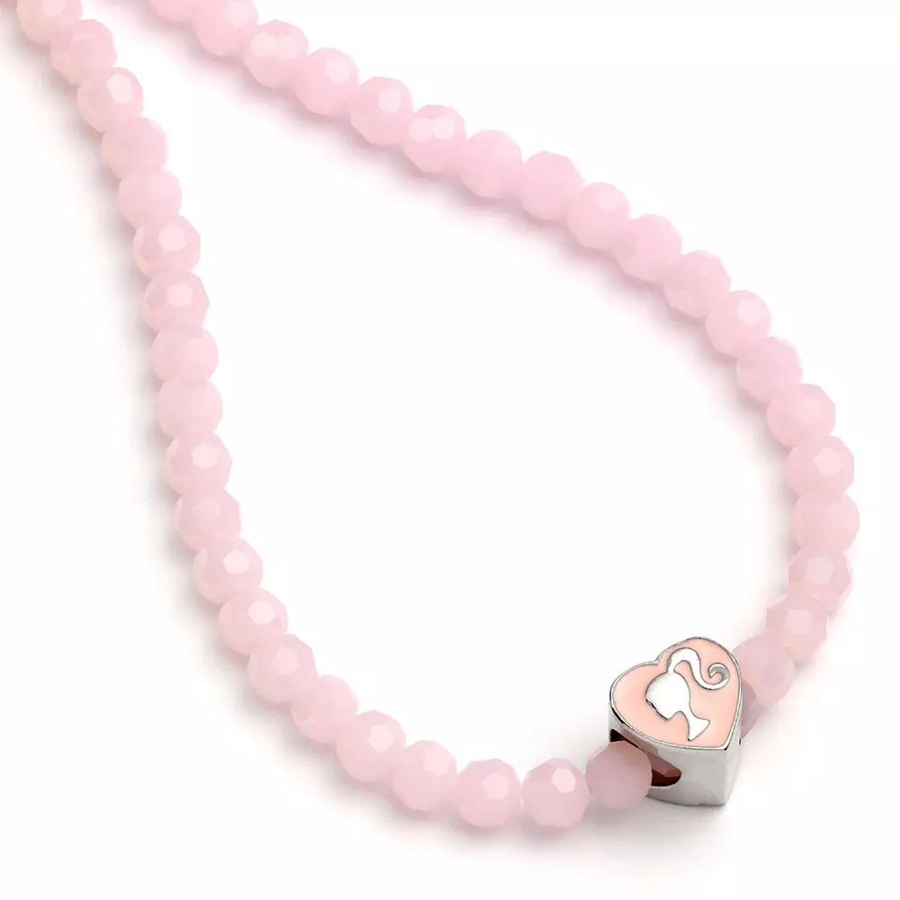 Barbie Classic Pink Bead Necklace