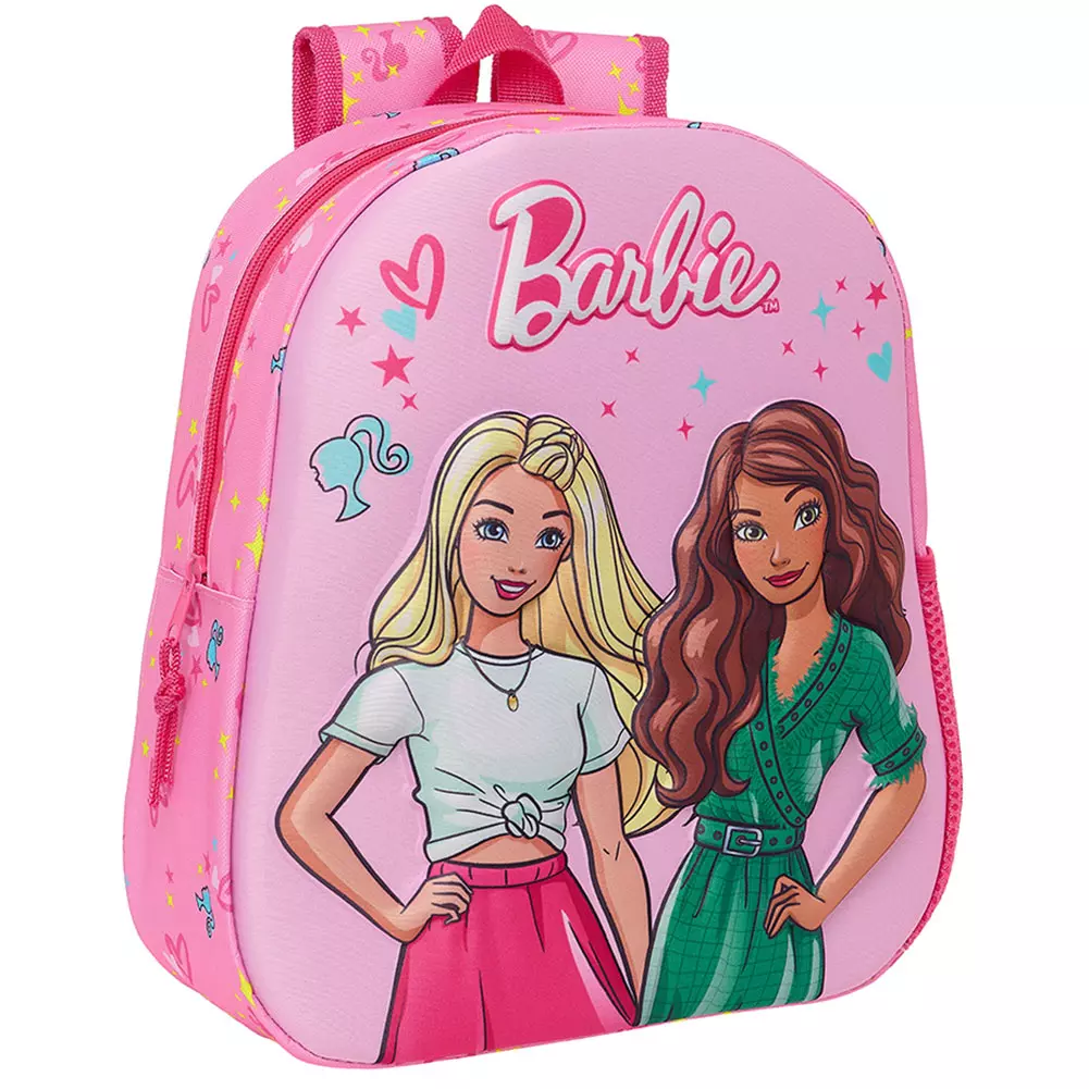 Barbie Pink 3D Junior Backpack
