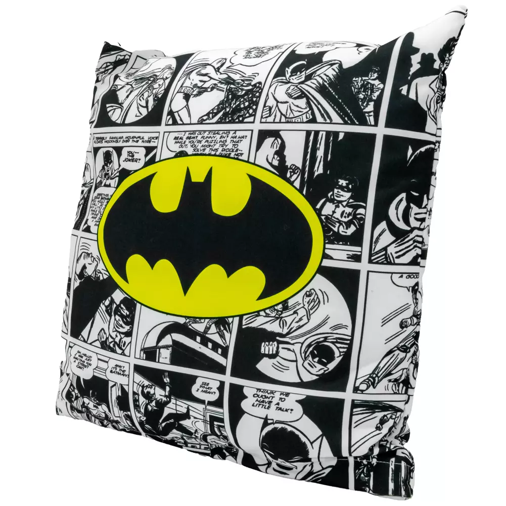 Batman Comic Style Logo Cushion