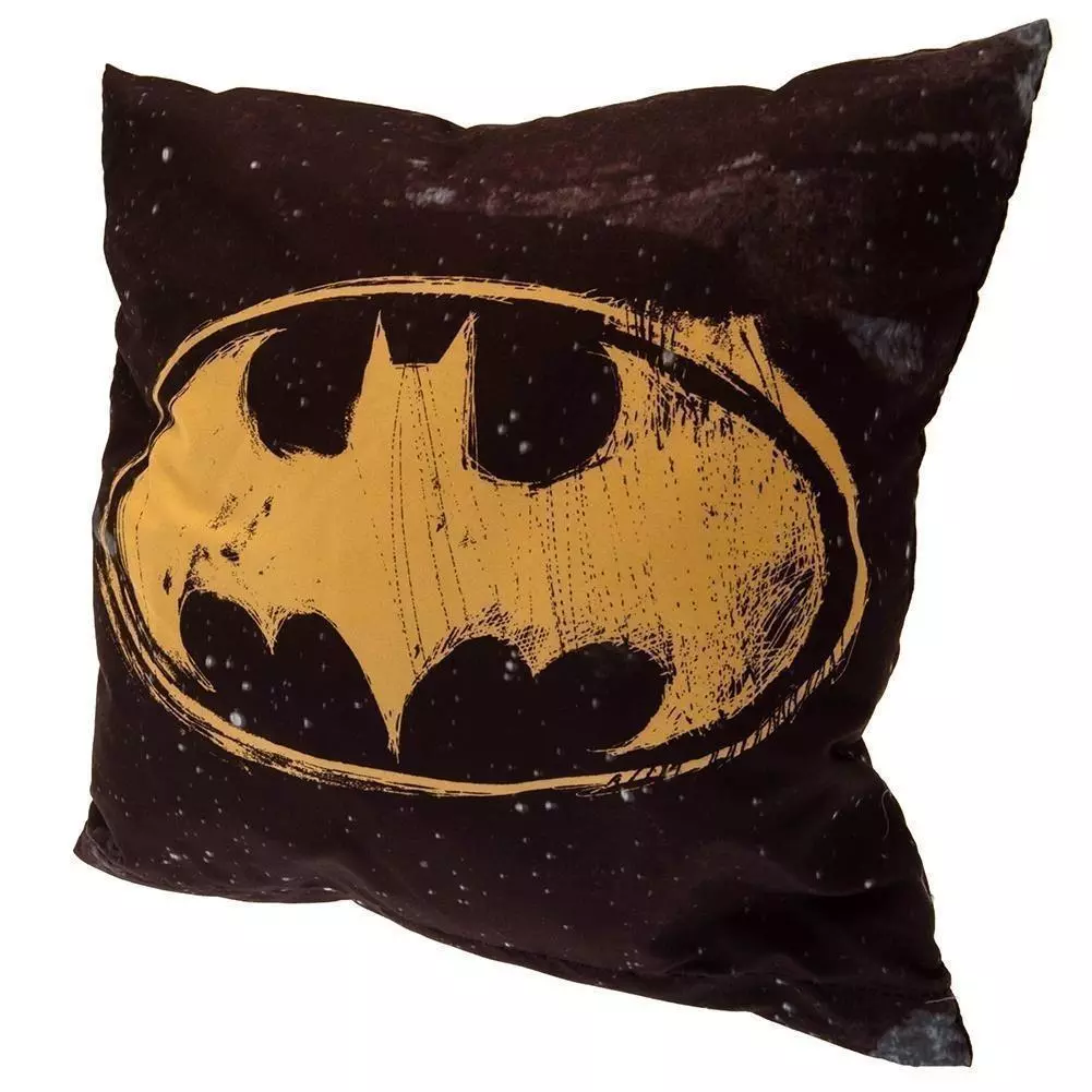 Batman Distressed Logo Cushion