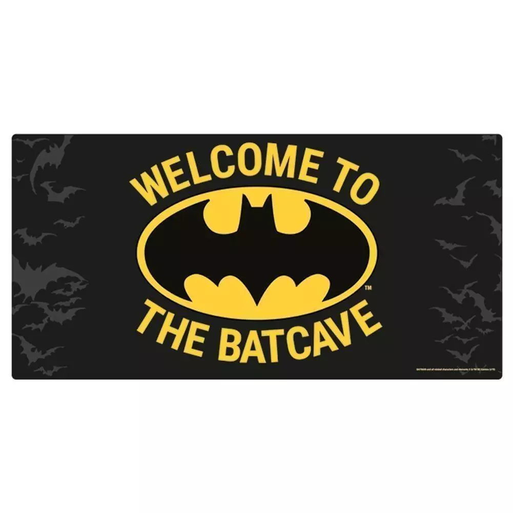 Batman Batcave Metal Wall Sign 