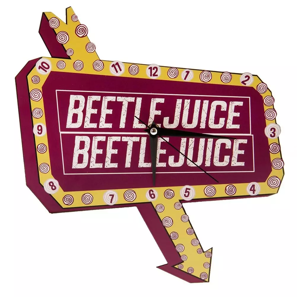 Beetlejuice Premium Formed Metal Wall Clock
