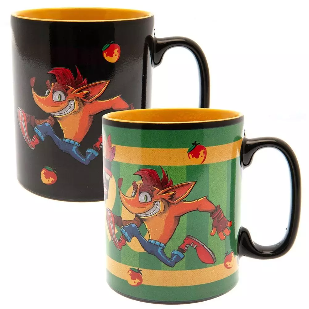 Crash Bandicoot Heat Changing Ceramic Mega Mug
