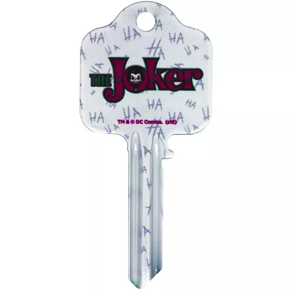 DC Comics Joker Ready To Cut Blank Door Key 