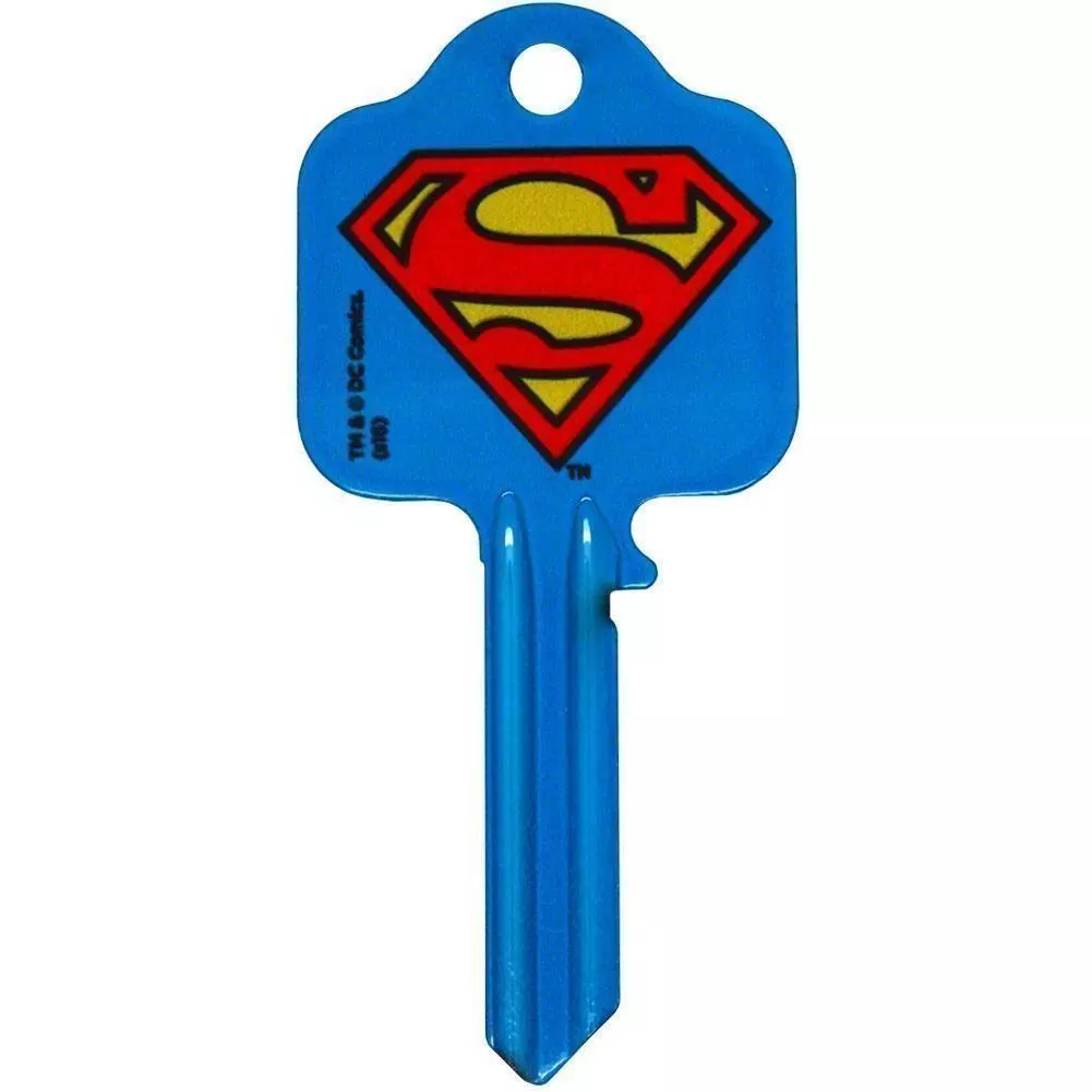 DC Comics Superman Ready To Cut Blank Door Key 