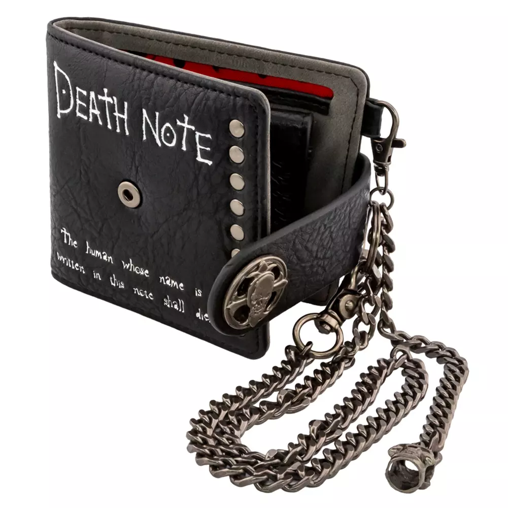 Death Note Black Faux Leather Premium Wallet
