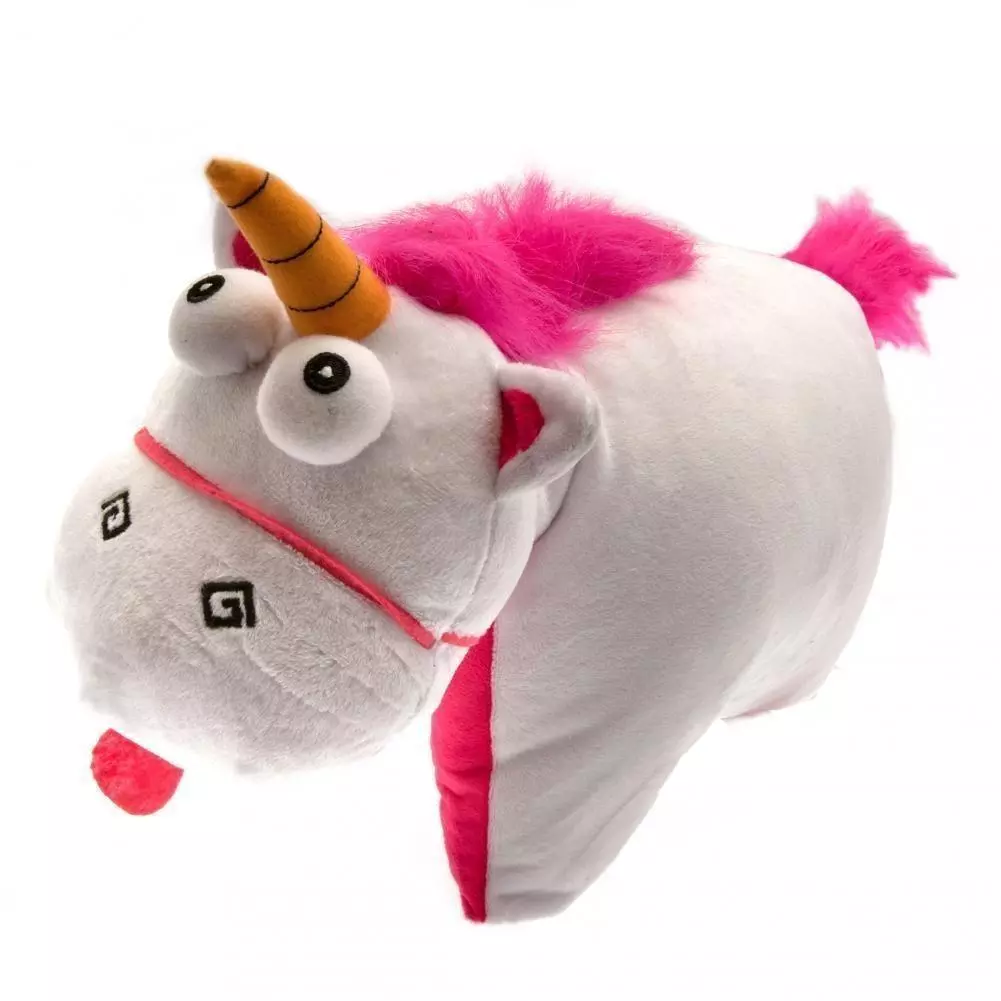 Despicable Me Fluffy Unicorn Folding Cushion 