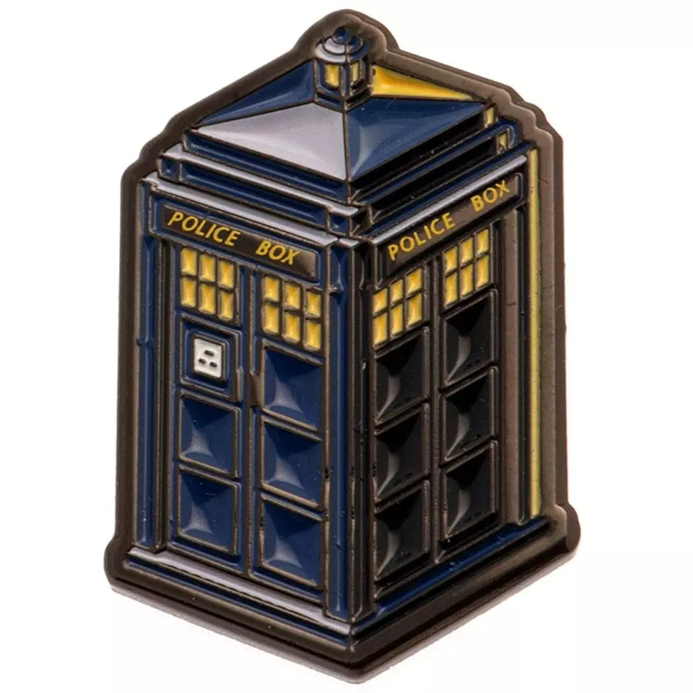 Doctor Who Tardis Enamel Pin Badge