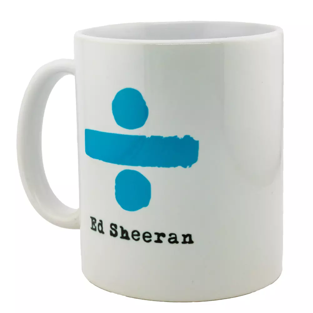 Ed Sheeran Silhouette Ceramic Coffee Mug