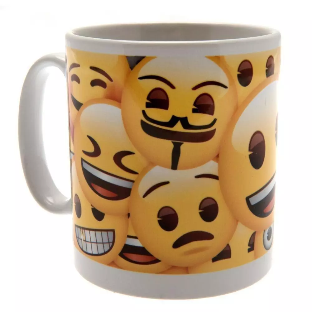 Emoji Icons Ceramic Coffee Mug 