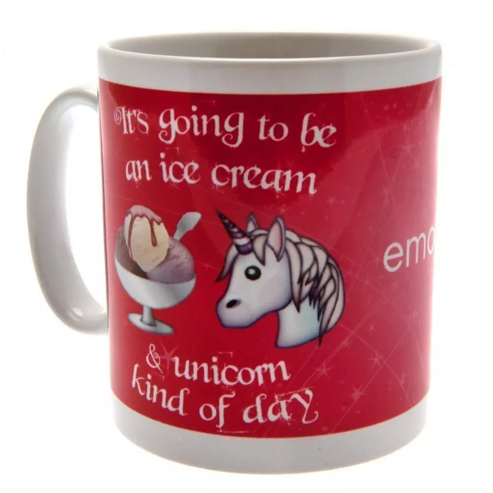Emoji Unicorn Ceramic Coffee Mug 