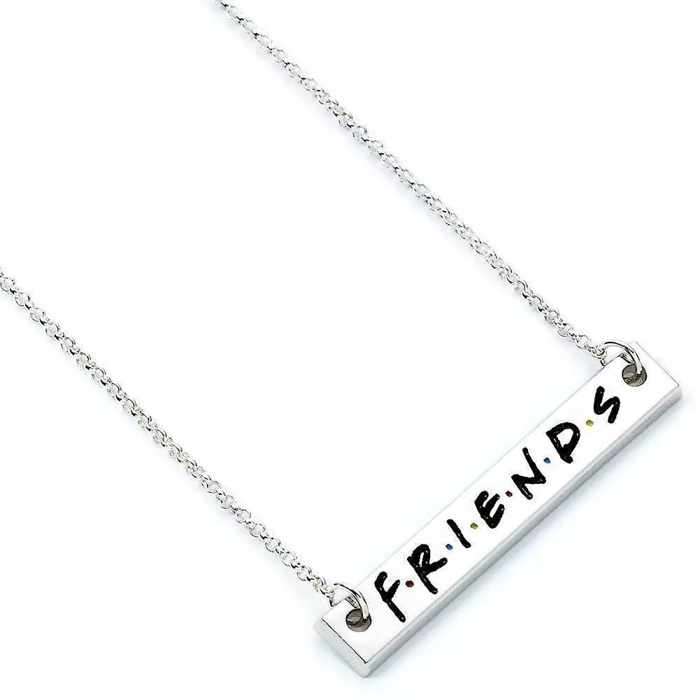 Friends Logo Silver Plated Necklace 