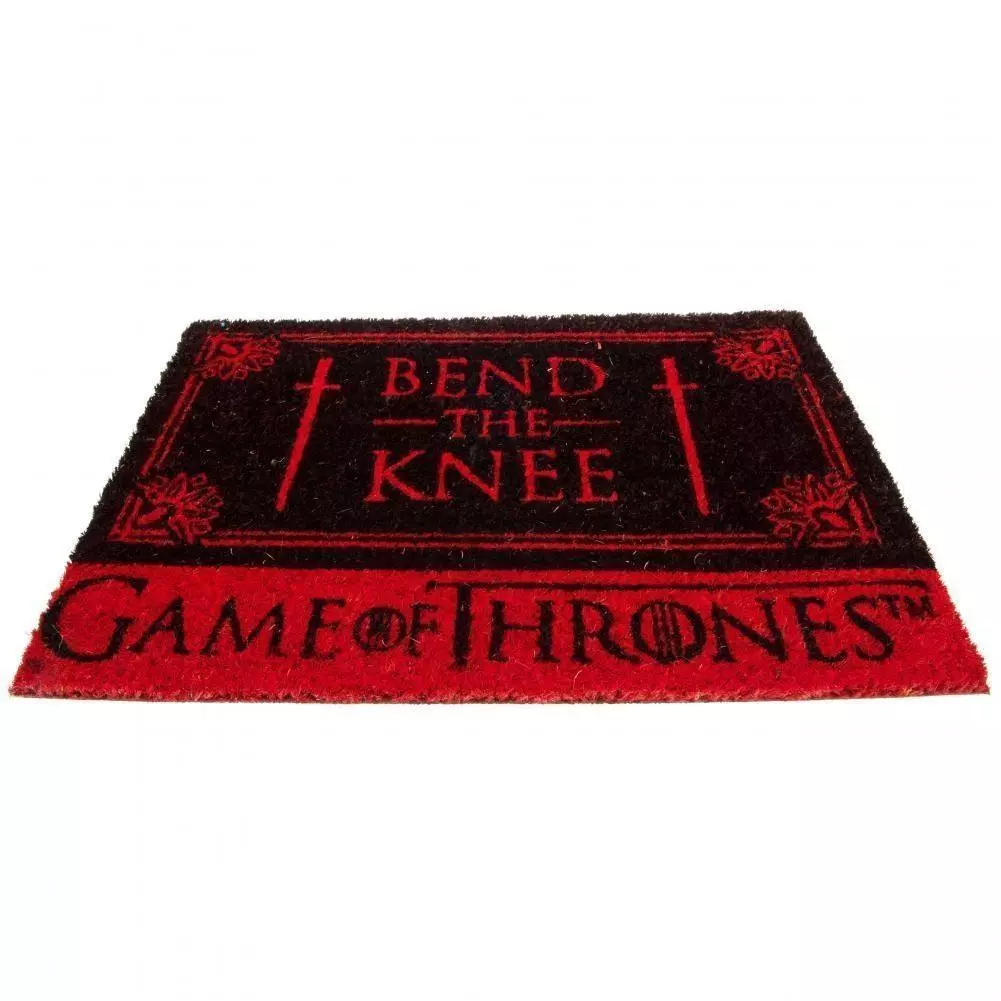 Game Of Thrones Bend The Knee Targaryen Coir Doormat 