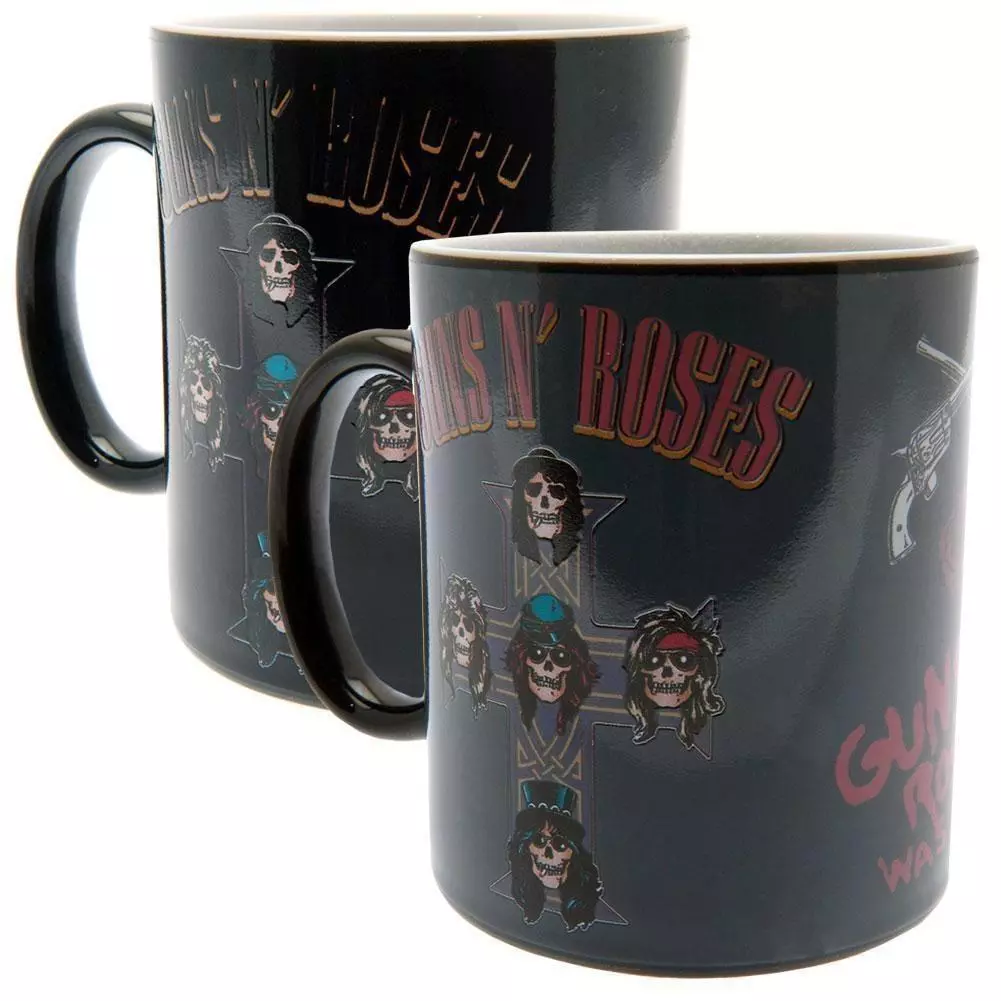 Guns N Roses Appetite For Destruction Heat Changing Ceramic Mug
