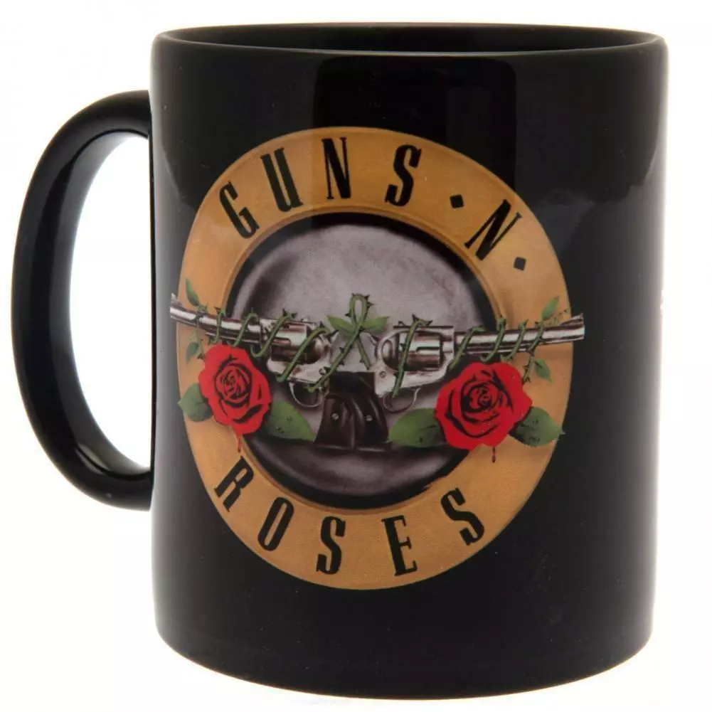 Guns N Roses Black Ceramic Coffee Mug