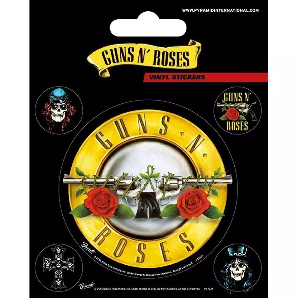 Guns N Roses Vinyl Stickers