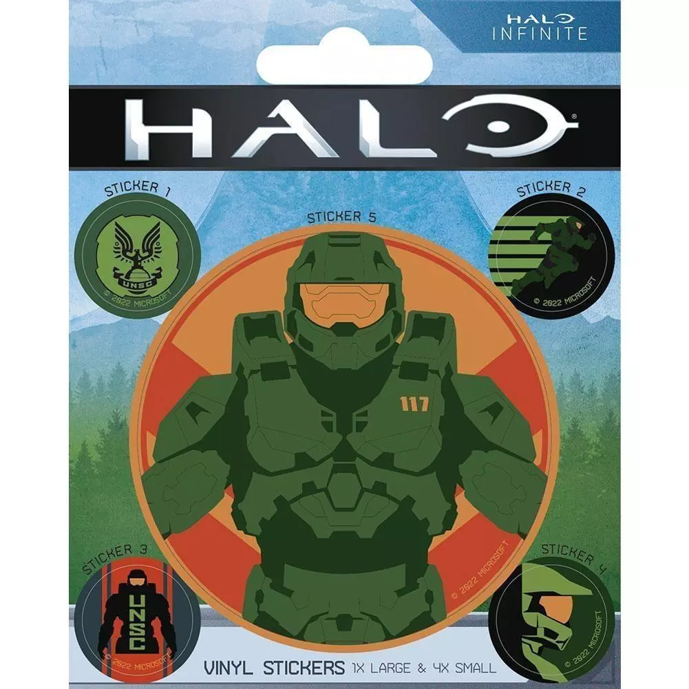 Halo Infinite Vinyl Stickers