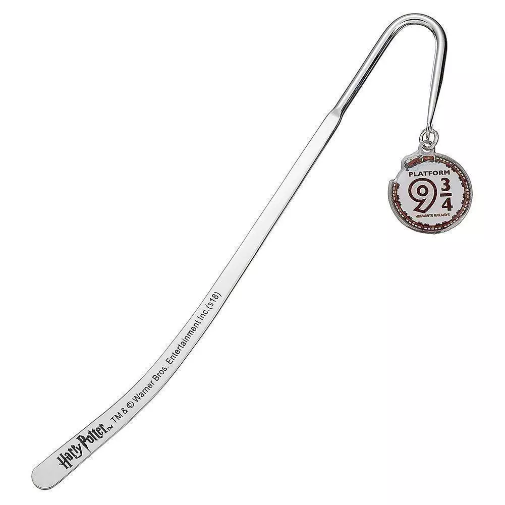 Harry Potter 9 & 3 Quarters Silver Plated Charm Bookmark
