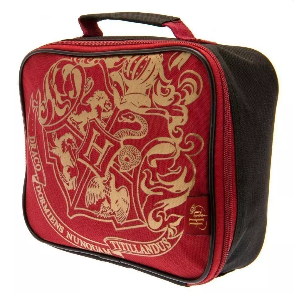 Harry Potter Gold Crest Red Lunch Bag 