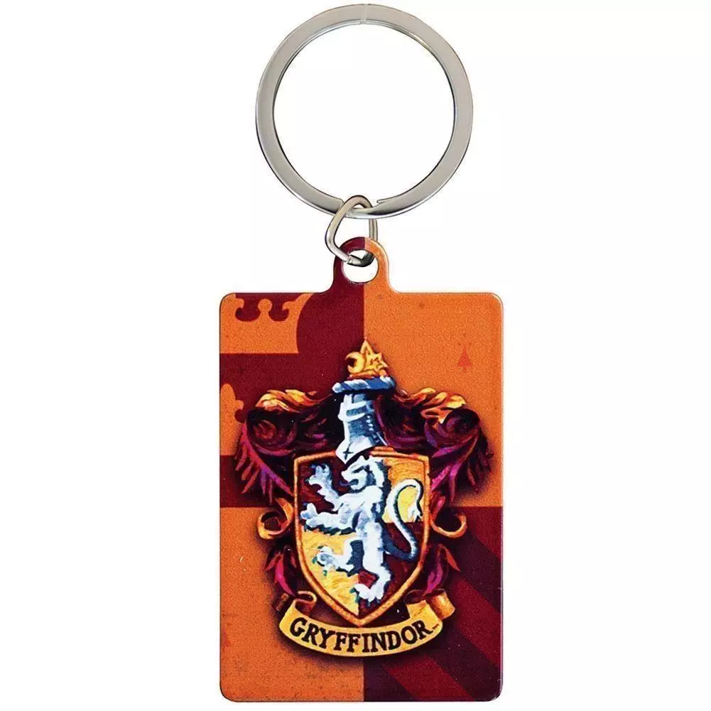 Harry Potter Gryffindor Crest Metal Keyring 