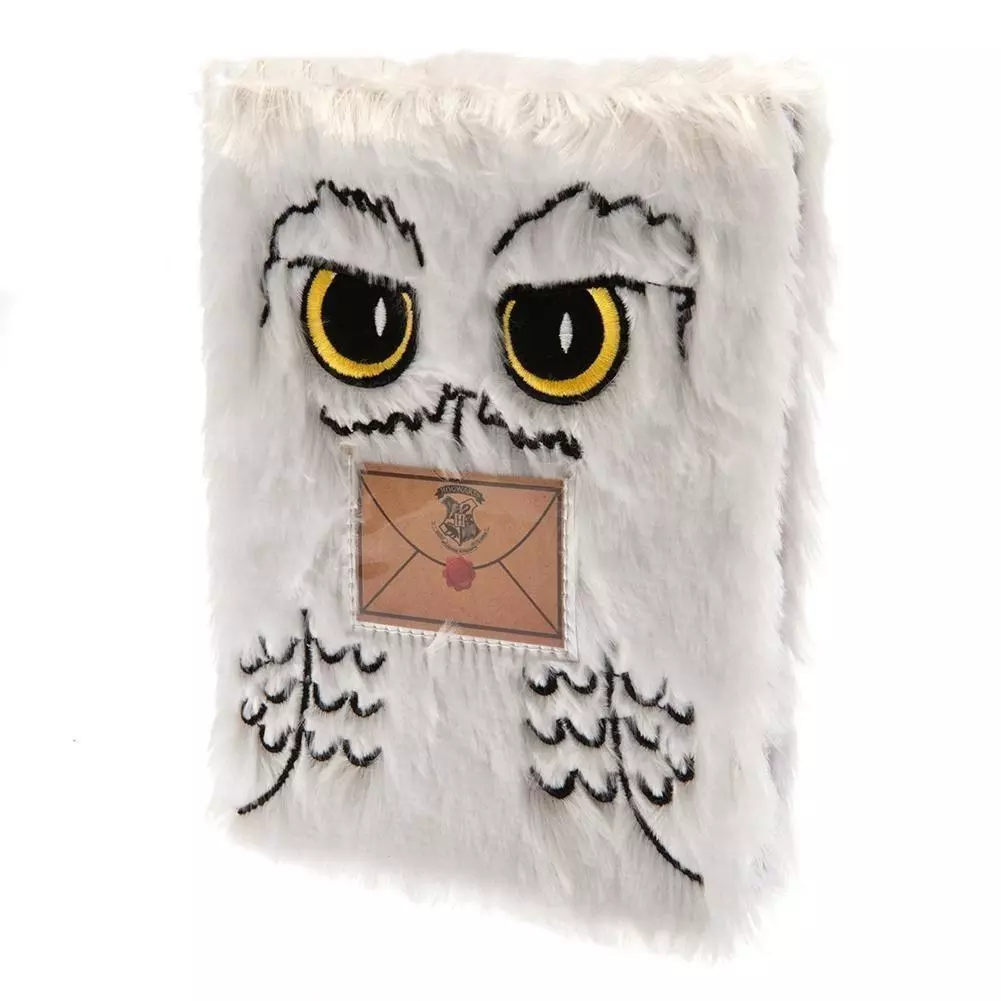 Harry Potter Plush Hedwig A5 Notebook 
