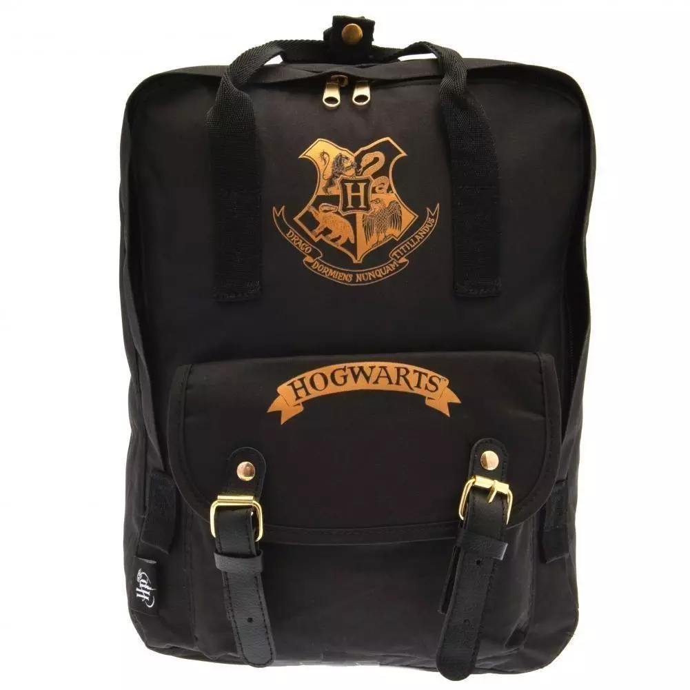 Harry Potter Hogwarts Black Premium Backpack
