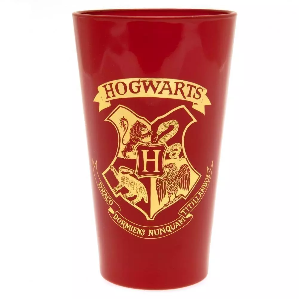 Harry Potter Hogwarts Crest Premium Large Glass