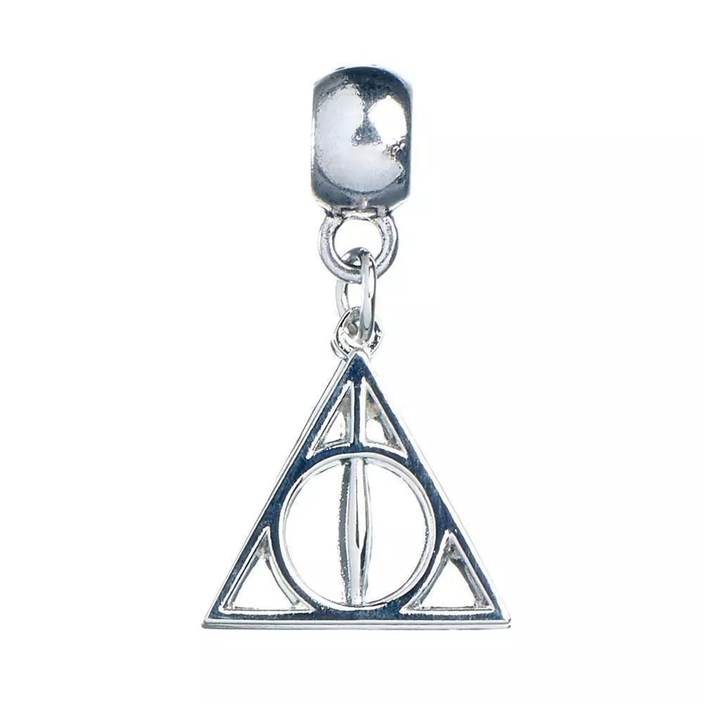 Harry Potter Deathly Hallows Silver Plated Charm 