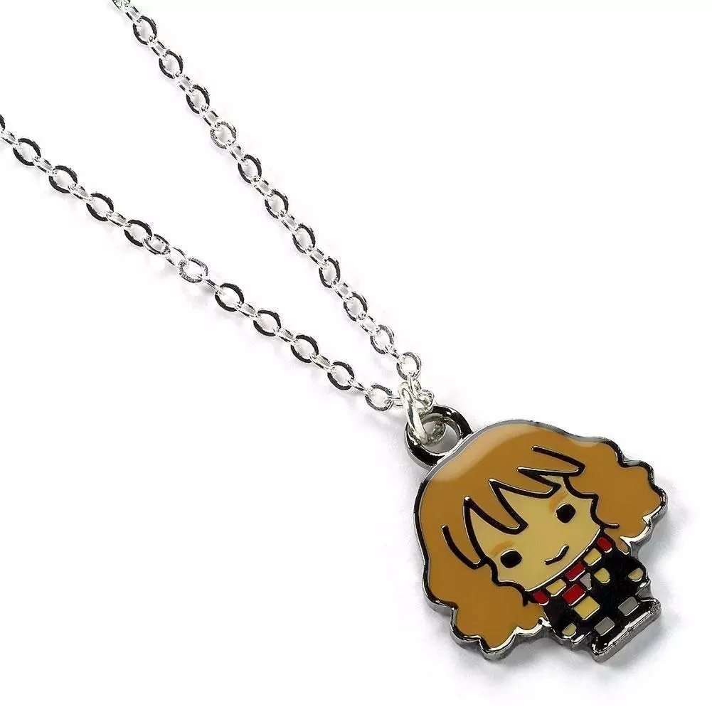 Harry Potter Chibi Hermione Silver Plated Necklace 