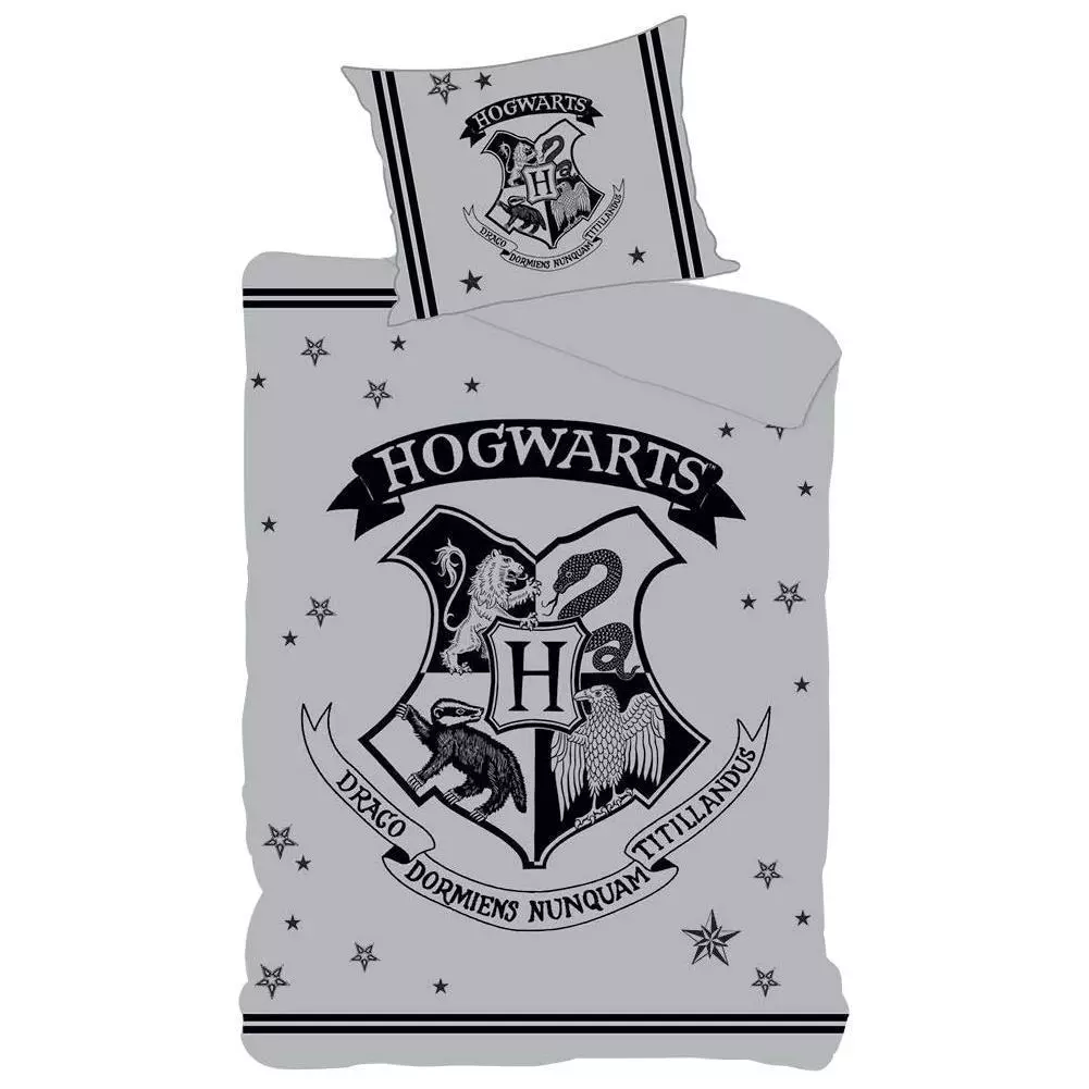 Harry Potter Hogwarts Crest Single Duvet Set 