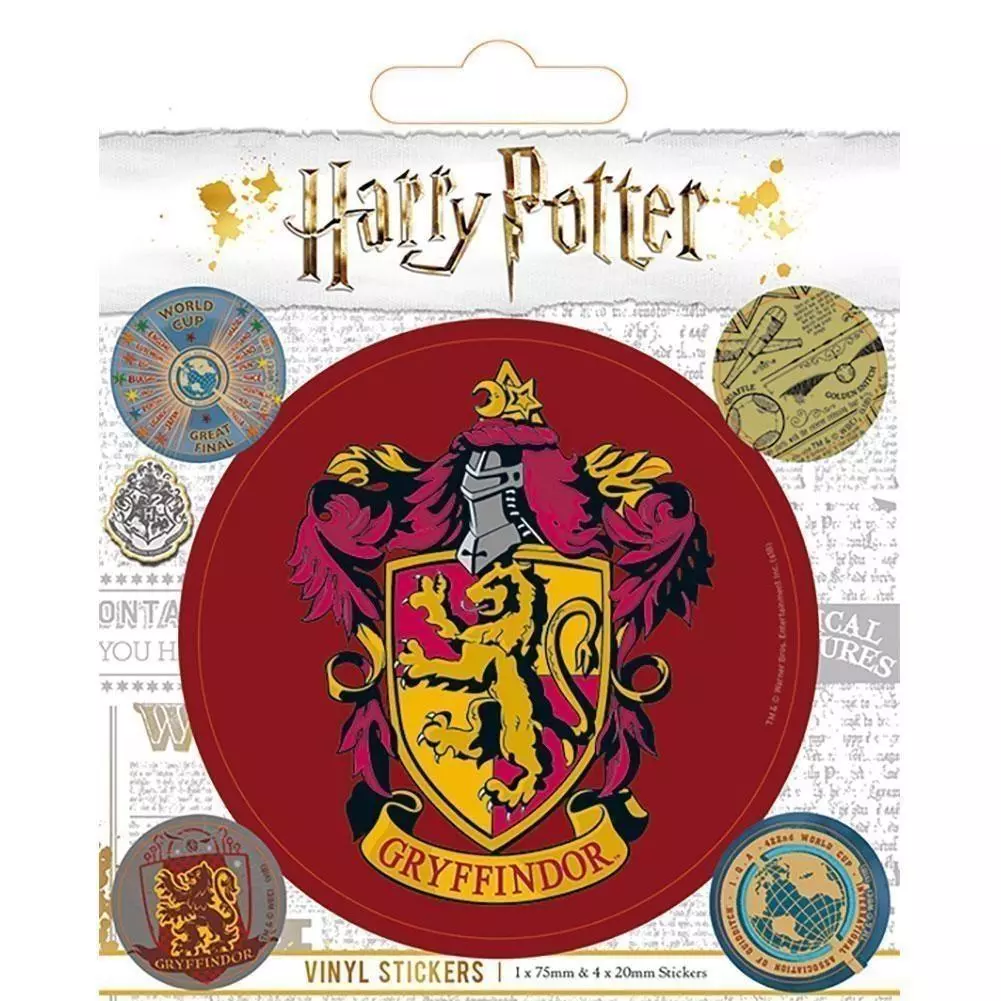 Harry Potter Gryffindor Vinyl Stickers 