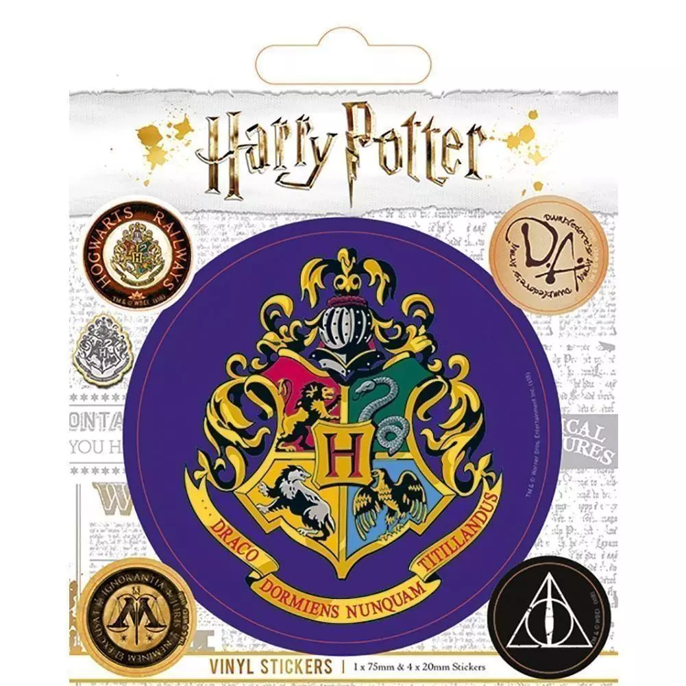 Harry Potter Hogwarts Vinyl Stickers 