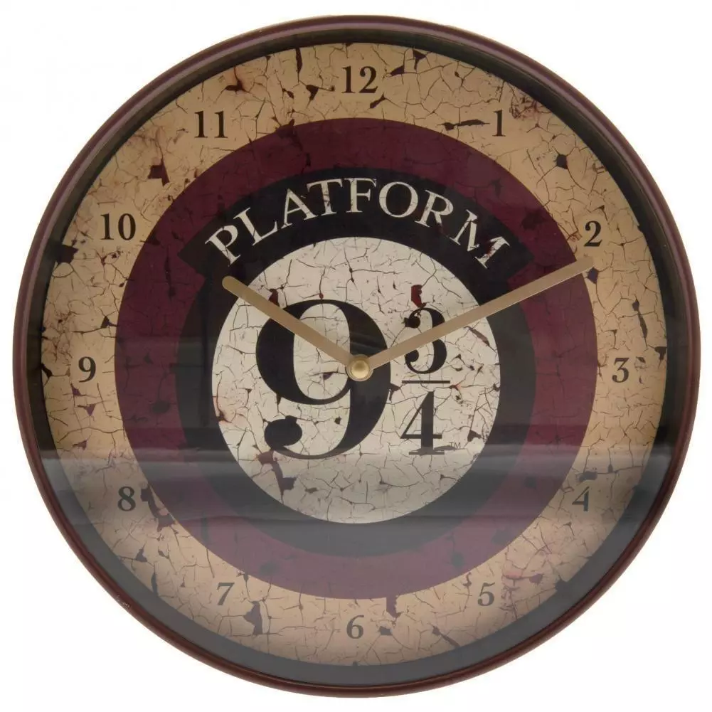 Harry Potter 9 & 3 Quarters Hanging Wall Clock 