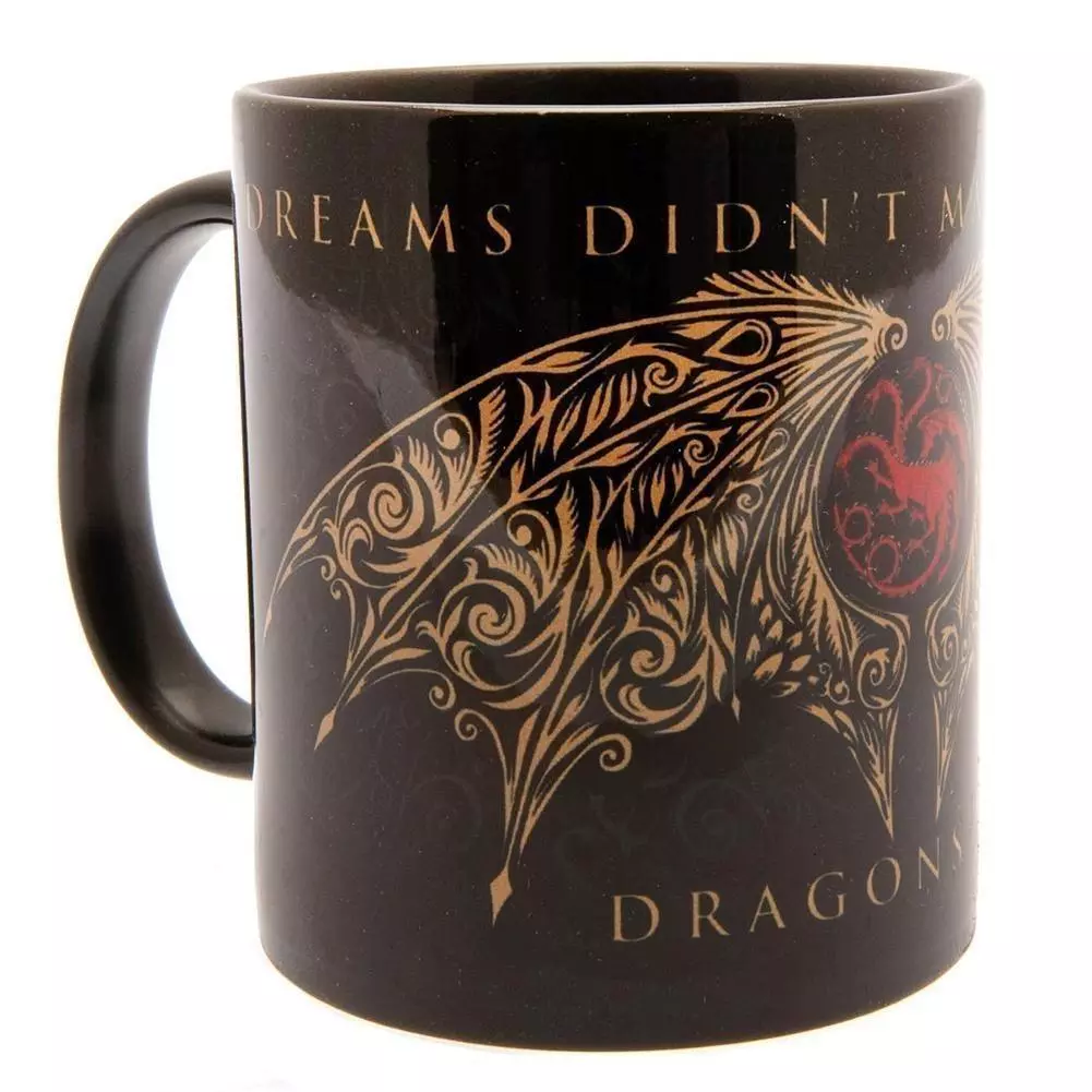 House Of The Dragon Wings Ceramic Coffee Mug 