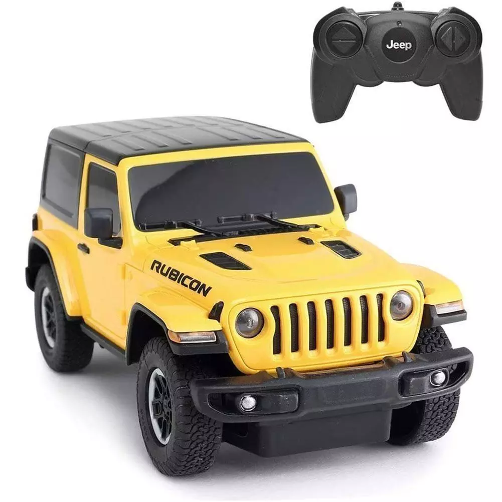Jeep Wrangler JL Yellow 1:24 Radio Controlled Car