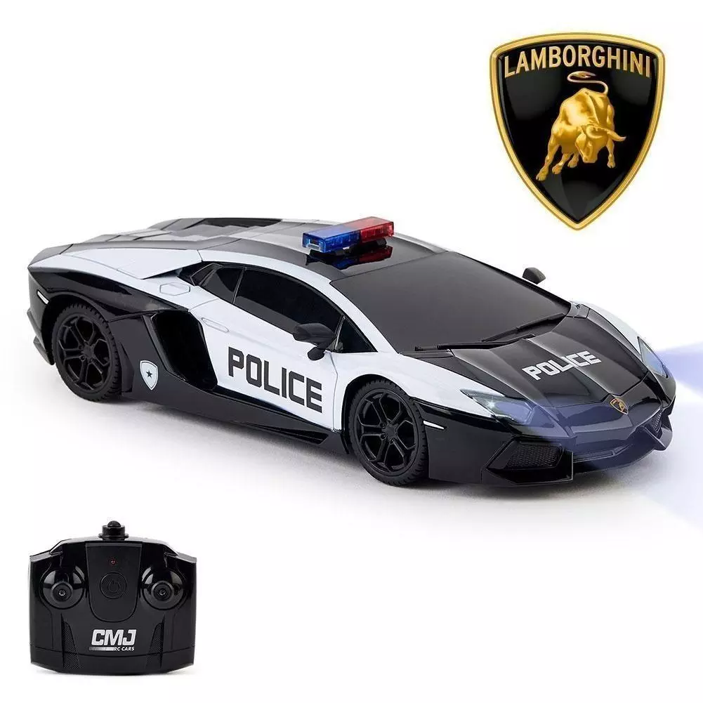 Lamborghini Aventador Police 1:24 Radio Controlled Car