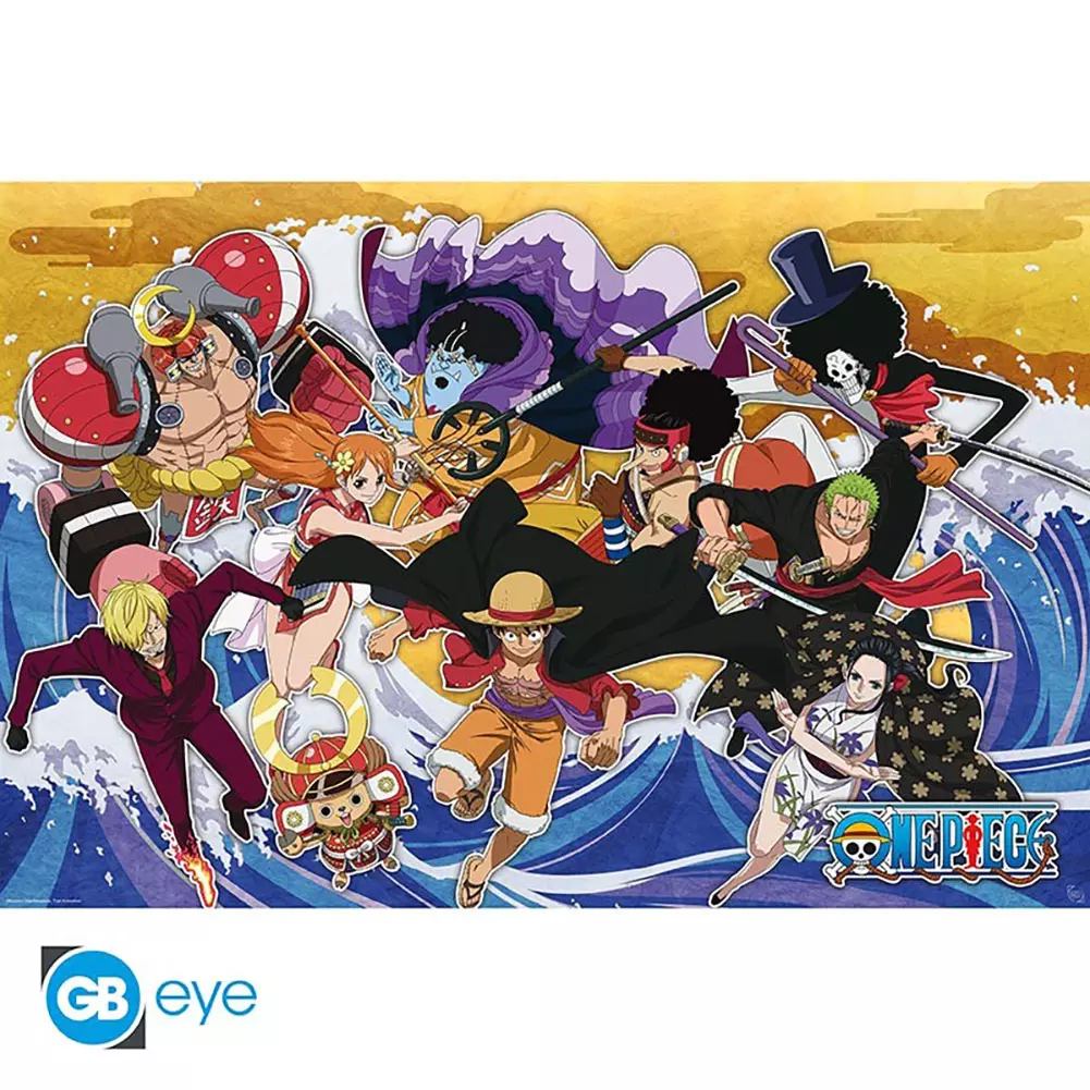One Piece Wano Country Wall Poster 