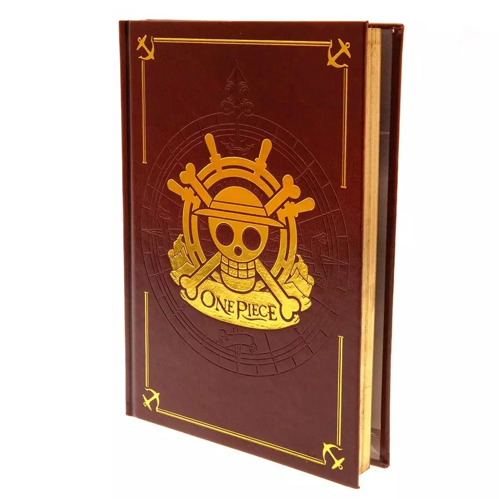 One Piece Gold Skull Hardback A5 Premium Notebook