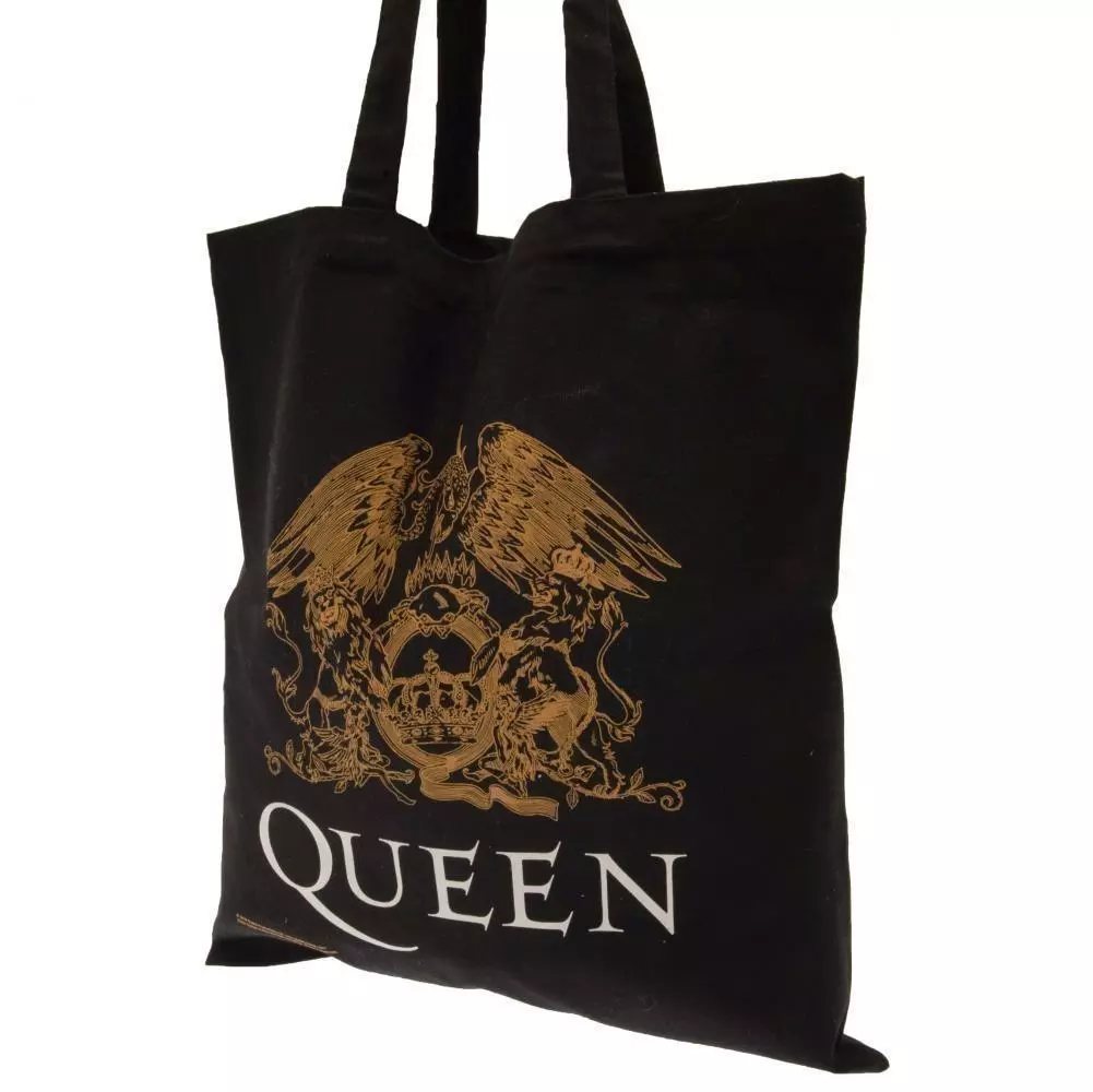 Queen Crest Canvas Tote Bag
