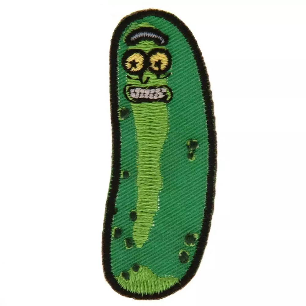 Rick And Morty Pickle Rick Iron-On Patch 