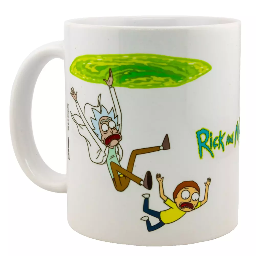 Rick And Morty Portal Ceramic Coffee Mug