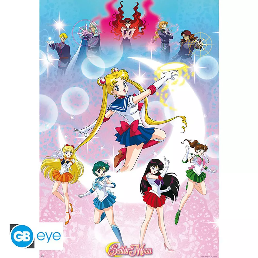Sailor Moon Moonlight Power Wall Poster 