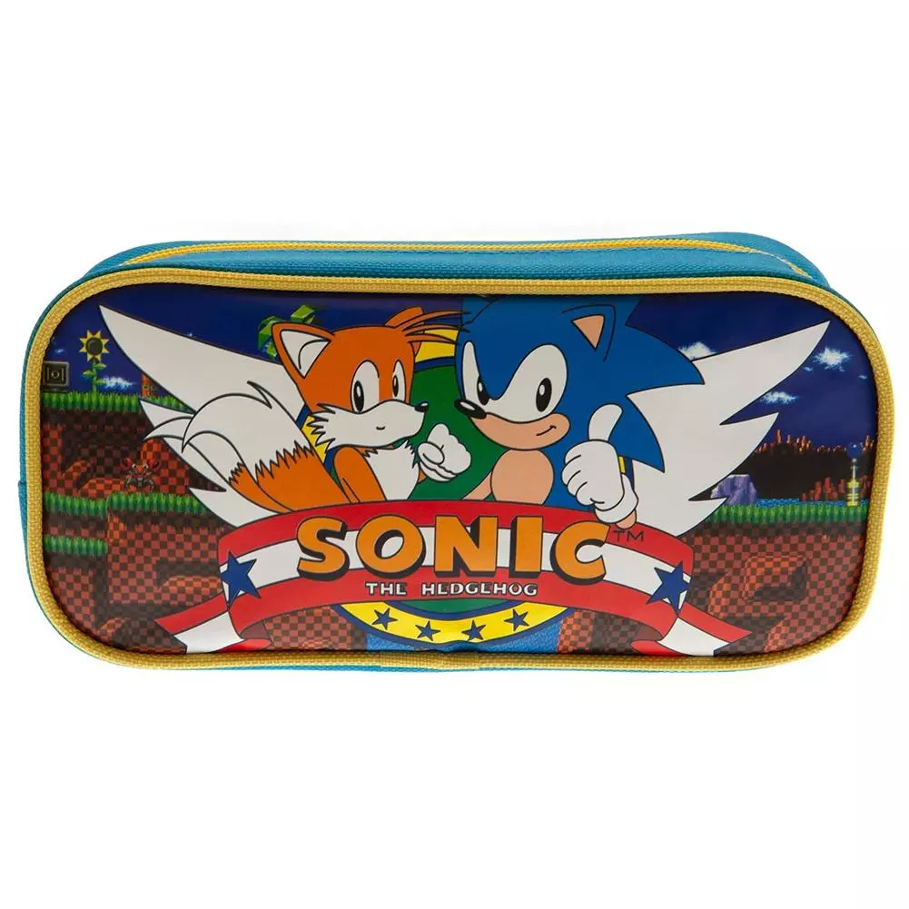 Sonic The Hedgehog Pouch Zipped Pencil Case