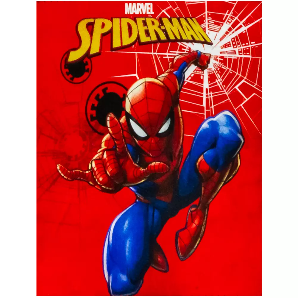 Spider-Man Red Fleece Blanket