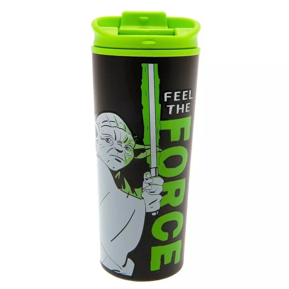 Star Wars Yoda Thermal Metal Travel Mug 