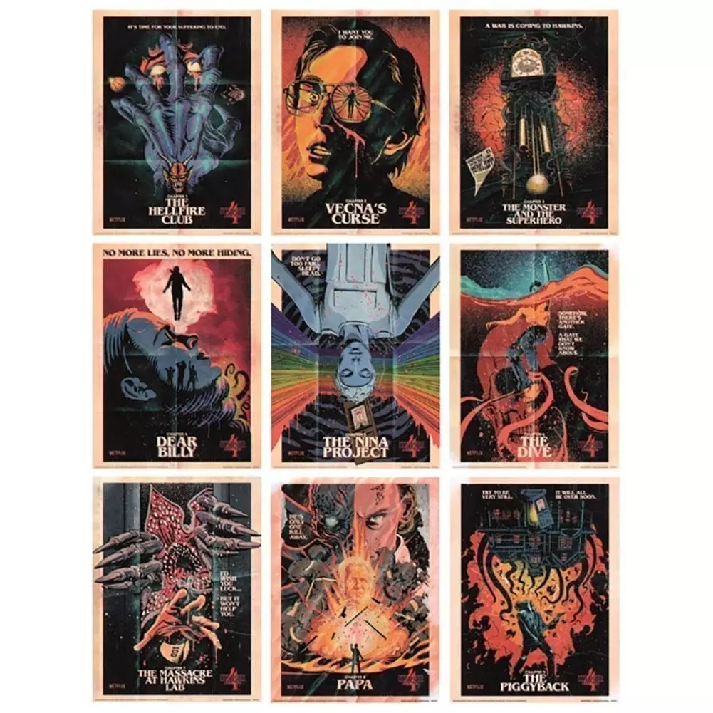 Stranger Things 4 Collector Prints