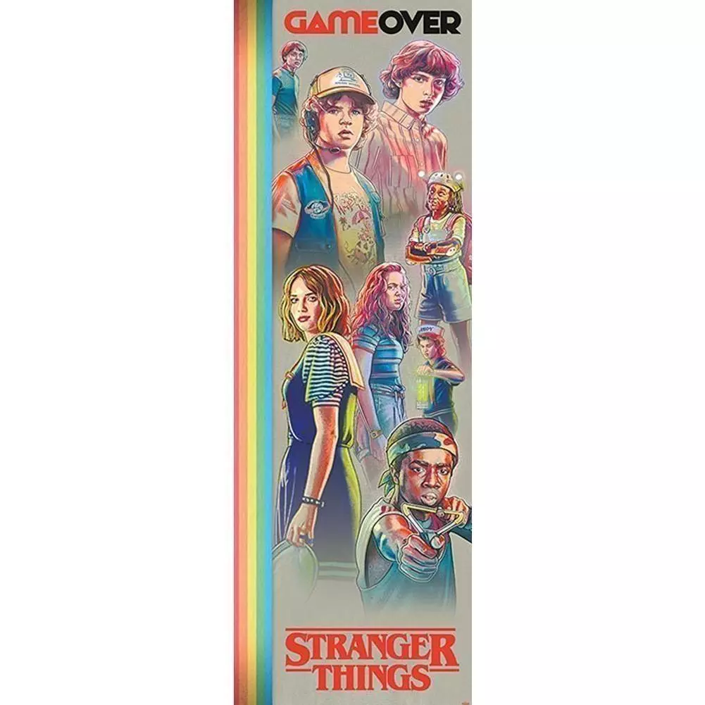 Stranger Things Game Over Rolled Door Poster 