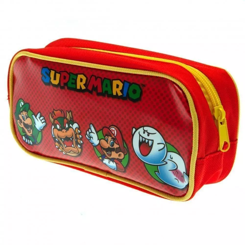 Super Mario Characters Pouch Zipped Pencil Case