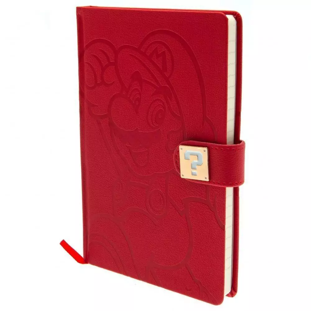 Super Mario Hardback A5 Premium Notebook