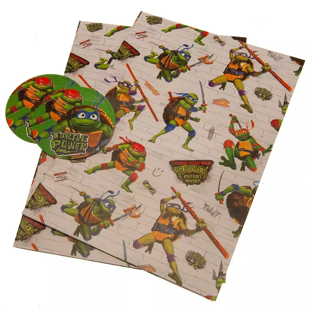 Teenage Mutant Ninja Turtles Mutant Mayhem Gift Wrap